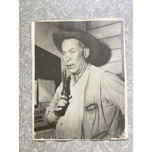 Vintage Ward Bond Cowboy Western 8x10 Black White Photo Wagon Train Hollywood